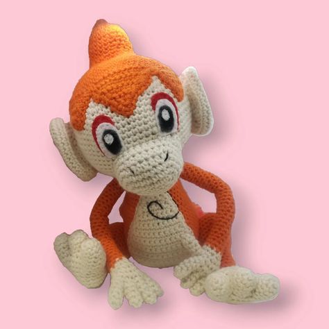 Chimchar 🔥 🐒 . . . . . #crochet #amigurumi #plushies #cute #pokemoncrochet #pokemon #pokémon #pokemonamigurumi #chimchar Amigurumi Plushies, Plushies Cute, Crochet Amigurumi, Pokemon, Amigurumi, Crochet, Animals, Quick Saves, Pokémon