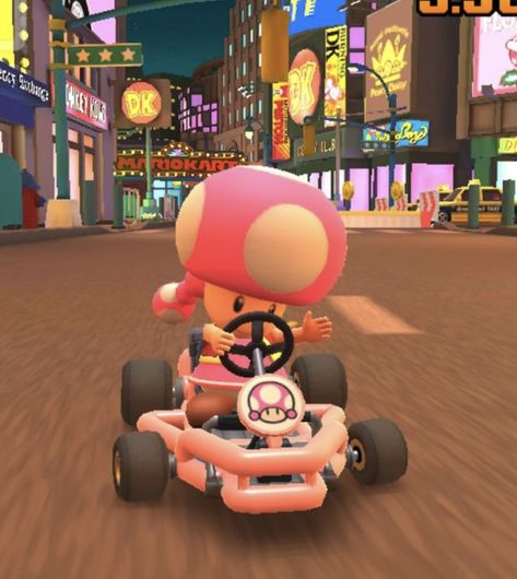 Toadette Pfp, Mario Kart, Wii, Nintendo, Mario