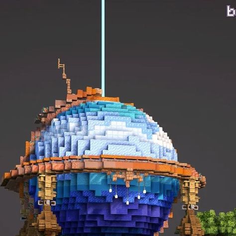 Beakernate on Instagram: "Blue Marble 🌐 - I decided to take on a challenge and try and create a spherical build. This time I attempted at making a giant old fashioned looking globe built over a landscape. I look forward for your thoughts on my new build! ✅Follow for more build projects! 👥 ✅Opinions in the comments! 💬 ✅Inspired? Save it! 💾 ⛰️ Shader: BSL 🍃 Resource Pack: Better Leaves #minecraftbuilds #minecrafts #minecrafthouse #minecraftmemes #minecraftpe #minecraftideas #minecrafter #minecraftbuildings #minecrafthouses #minecraftbuild #minecraftdesign #minecraftart #minecraftforever #minecraftdaily #minecraftonly #minecraftcreations #minecraftpc #minecraftjava #minecraftinspiration #minecraftidea #creativegaming #minecrafttutorial #mcpe #minecraftideas #minecraftbuilder #minecraftbu Globe Minecraft, Planetarium Minecraft, Minecraft Hourglass Build, Minecraft Globe, Minecraft Blue Builds, Blue Minecraft Builds, Industrial Steampunk, Minecraft Pe, Minecraft Memes