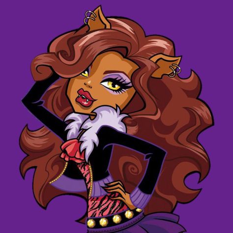 Hear Me Out Cake Characters Weird, Monster High Pfp Clawdeen, Weird Hear Me Out Characters, Monster High Personajes, Clawdeen Pfp, Clawdeen Icon, Clawdeen Wolf Pfp, Mh Clawdeen, Clawdeen Wolf Icon