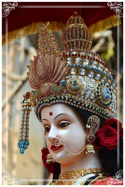 Jai Mata Di Wallpapers 3d, God Whatsapp Dp, Jai Mata Di Wallpapers, Durga Ji, Jai Mata Di, Indian Goddess, Maa Durga, Durga Maa, Whatsapp Dp