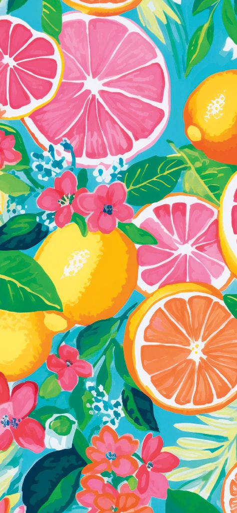 Cute Vibrant Wallpapers, Tropical Wallpaper Ipad, Summer Aesthetic Vibes Wallpaper, Summer Tropical Aesthetic, Tropical Fruits Aesthetic, Vibrant Color Wallpaper, Tropical Wallpaper Aesthetic, Tropical Aesthetic Background, Tropical Aesthetic Wallpaper