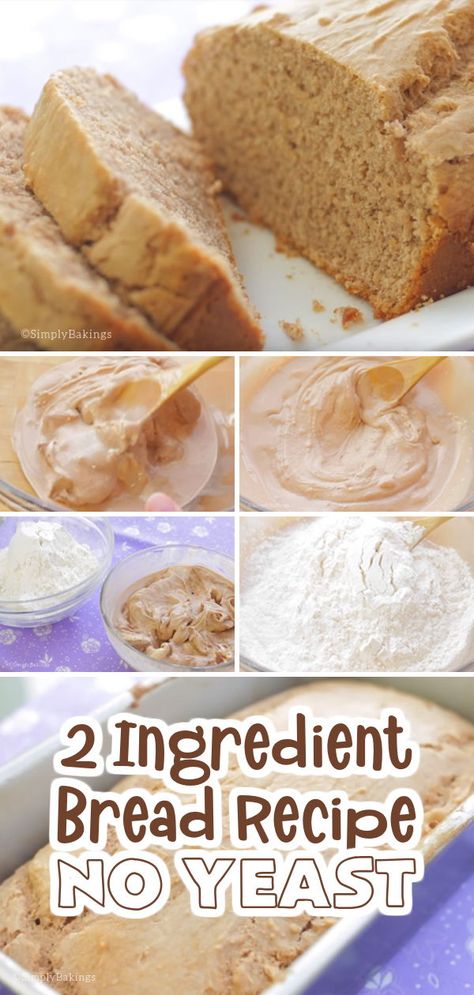 2 Ingredients Bread, Simple Bread Recipe 4 Ingredients, Three Ingredient Bread Recipes, 2 Ingredient Sourdough Bread, 2 Ingredient Dough Bread Loaf, 2 Ingredient Bread Recipe, Three Ingredient Bread, Two Ingredient Bread Greek Yogurt, Two Ingredient Yogurt Bread