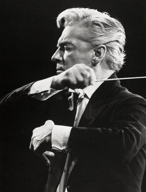 Conductor Herbert von Karajan Orchestra Conductor, Herbert Von Karajan, Classical Music Composers, Leonard Bernstein, Classical Musicians, Amadeus Mozart, Classic Music, Music Images, Music Composers