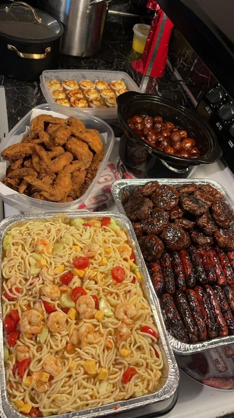 What’s the first thing... - Catering My Way With Willie J Cookout Side Dishes Black People, Graduation Cookout, Breakfast Brunch Party, Gender Reveal Food, Brunch Catering, Fun Meals, Breakfast Catering, Outdoor Graduation, Catering Ideas Food