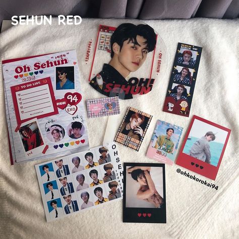 KOREA STUFF & KPOP STORE on Instagram: “[READY STOCK] #ohkokoroready - ❤️EXO FAN KIT ❤️ - 📌 dpt semua yg di foto 📌 high quality imports goods - 💰IDR 155.000 USD 12 - Overseas dm…” Kpop Fan Starter Pack, Cheering Kit Kpop, Kpop Fan Merch, Kpop Concert Freebies, Kpop Freebies Ideas, Concert Freebies, Freebies Ideas, Freebie Ideas, Kpop Freebies