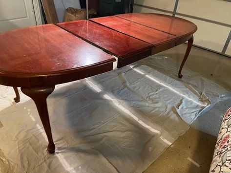 Queen Ann Furniture Makeover, Queen Anne Dining Table Makeover, Queen Anne Table Makeover, Oval Dining Table Makeover, Queen Anne Furniture Makeover, Queen Anne Dining Table, Dining Table Redo, Queen Anne Furniture, Farm Dining Table