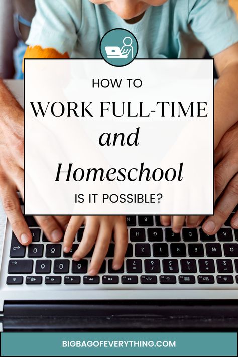 homeschooling and working full-time, working full-time while homeschooling, working part-time while homeschooling, homeschool ideas, homeschool schedules, planning for homeschooling, scheduling Homeschool Schedule, Homeschool Kindergarten, Homeschool Organization, Homeschool Activities, Full Time Work, Homeschool Preschool, Homeschool Curriculum, Preschool Learning, Kids Education