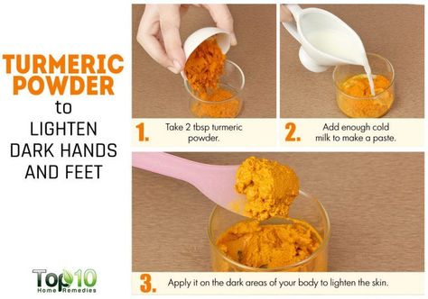 How to Lighten Your Dark Hands and Feet | Top 10 Home Remedies Skin Lightening Diy, Dark Hands, Skin Care Home Remedies, Natural Skin Lightening, Top 10 Home Remedies, Turmeric Face Mask, Clear Skin Face, Skin Face Mask, Dark Underarms