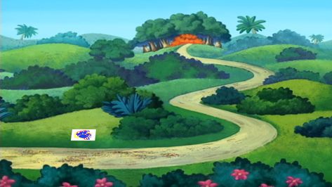 Dora The Explorer Background, Dora Background, Dora Map, Explorer Map, Blue Birthday Parties, Background Powerpoint, Map Background, Childhood Memories 2000, Blue’s Clues