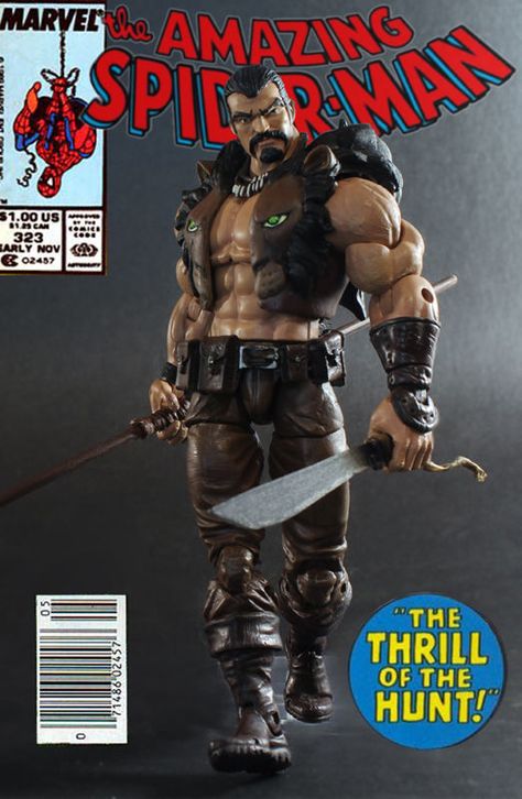 Kraven (Marvel Legends) Custom Action Figure Marvel Figures, Kraven The Hunter, Superhero Toys, Dc Legends, Avengers Art, Combat Armor, Marvel Figure, Marvel Action Figures, Marvel Toys