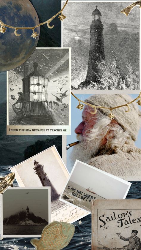 #ocean #eyespy #oceanaesthetic #sea #lighthouse #lighthousecore #seaside #pirate #pirates #seaside #mermaid #mermaidcore #fyp #bookaesthetic #book #books Lighthouse Core Aesthetic, Lighthouse Keeper Aesthetic, Lighthouse Core, Ocean Academia, Lighthouse Aesthetic, Sea Lighthouse, Pirate Aesthetic, Nautical Aesthetic, Cottagecore Dark