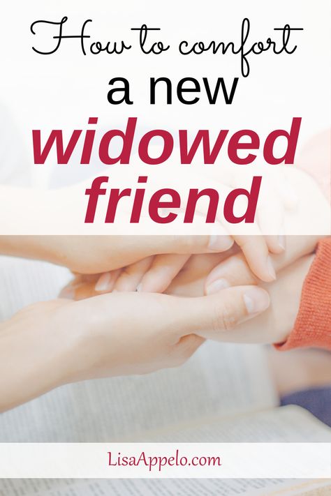 title- how to comfort a new widowed friend picture- close up of hands holding each other and comforting Grateful For Friends, Widowed Mom, Prayers Of Gratitude, Sympathy Messages, Support Quotes, Sympathy Quotes, Writers Workshop, Comfort Quotes, Words With Friends