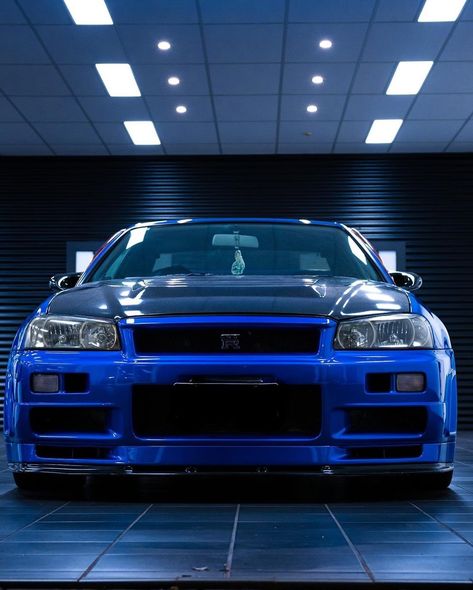 Bayside blue R34 Nissan Skyline GTR. Click the link to my youtube channel for more Nissan Skyline content Blue Jdm Aesthetic, Blue Skyline R34, Blue Cars Aesthetic, Skyline Gtr R34 Blue, Blue Car Aesthetic, Best Racing Cars, Skyline Nissan, Blue Skyline, Buty Jordan