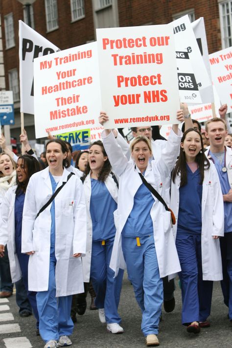 Why Female Junior Doctors Are Worst Hit By The New NHS Contract | Opinion | Grazia Daily Junk Kouture, Female Doctors, Doctor Shows, Junior Doctor, 2023 Vision, Female Doctor, Hot Topics, New Career, 2024 Vision