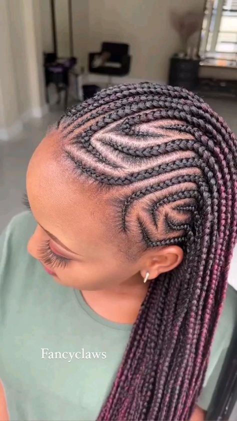 Pin on Natural Mary O Row Braids Black Women, Shuku Hairstyle, Corn Row Braids Black Women, Corn Row Braids, Black Hairstylist, Cornrow Designs, Corn Row, Latest Hair Braids, Cornrows Natural Hair