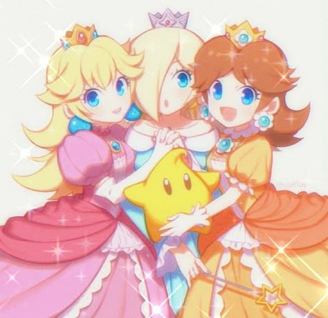 All Princess, Super Mario Princess, Mario Fan Art, Nintendo Princess, Party Characters, Nintendo Fan Art, Princess Daisy, Princesa Peach, Super Mario Art