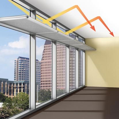 Light shelf - Designing Buildings Wiki Passive Solar Design, Passive Design, Solar Design, Light Shelf, Architecture Ideas, Passive House, Architecture Design Concept, Environmental Design, How Do I Get