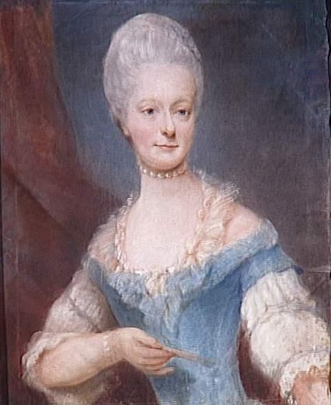 Maria Elisabeth Josepha of Austria, the sixth child of Maria Theresa and elder sister to Marie Antoinette, by Joseph Ducreux. 1769.    (C) RMN (Château de Versailles) This is the elder sister of Marie Antoinette, who was occasionally talked of as a possible 2nd wife for Louis XV. Marie Antoinette Children, Joseph Ducreux, Maria Theresa, French Revolution, Louis Xvi, Marie Antoinette, Versailles, Great Artists, Portrait Painting