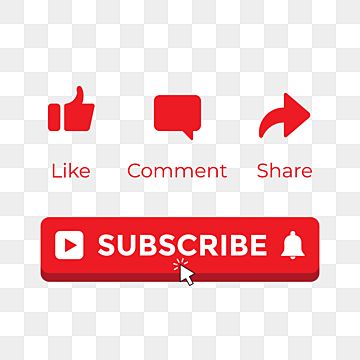 Youtube Png Icon, Like Logo Youtube, Like Comment Subscribe Button, Youtube Illustration, Youtube Logo Png, Youtube Video Ads, Youtube Icon, Video Design Youtube, Youtube Red