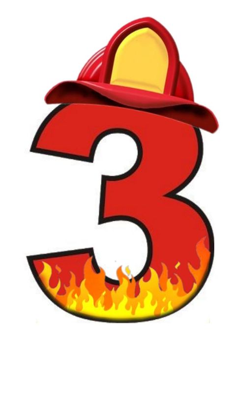 Number 3 Fire Truck Cake, Fire Truck Cake Topper Printable, Fireman Cake Topper Printable, Firetruck 3rd Birthday, Fireman Sam Cake Topper, Fireman Cake Topper, Firefighter Birthday Cakes, Fireman Sam Birthday Party, Birthday Firefighter