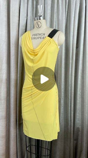 Nick Verreos on Instagram: "Today…I’m doing a Draped Dress in Jersey! ✂️💁🏻‍♂️🧵
To learn the basics of draping, get my new book “The Fundamentals of Fashion Draping”. Click link in bio to purchase. 
#draping #drapingdesigns #drapingtechnique #jerseyfabric #cowl #cowlneck #cowlneckdress" Draping Techniques, Fashion Draping, Wardrobe Tips, Cowl Neck Dress, Draped Dress, Sewing Tips, The Basics, Sewing Hacks, Dress Patterns