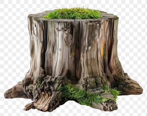 Tree Stump Mushroom, Tree Parts, Rustic Wood Texture, Mossy Tree, Power Points, Mural Ideas, Wood Rustic, Wood Tree, Tree Stump