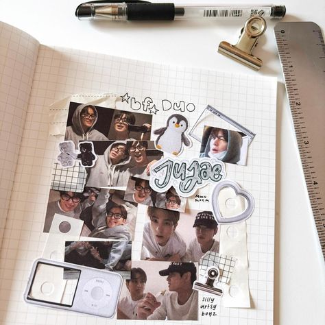 kpop journal • Instagram K Pop Journal, Kpop Journal, Bullet Journal Inspiration, Journal Inspiration, Bullet Journal, Instagram