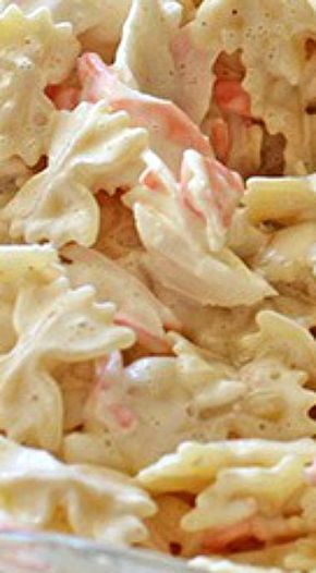 Crab Pasta Salad, Seafood Salad Pasta, Crab Pasta, Crab Salad Recipe, Sea Food Salad Recipes, Crab Dishes, Food Seafood, Best Pasta Salad, Salad Pasta