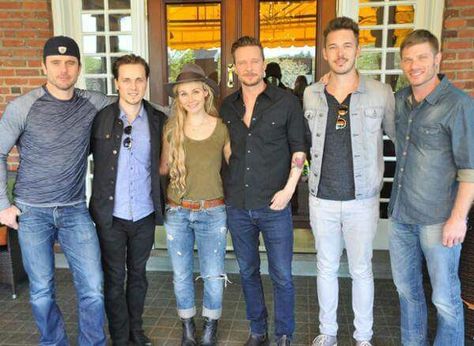 The cast of Nashville. Nashville Series, Nashville Cast, Sam Palladio, Charles Esten, Chris Carmack, Clare Bowen, Nashville Tv Show, Lennon Stella, Something In The Way