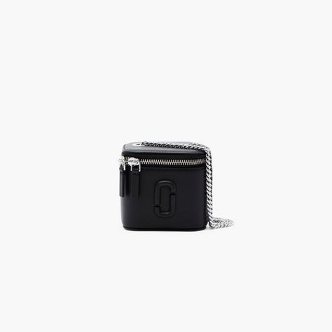 The Mini Vanity | Marc Jacobs | Official Site Mini Vanity, Vanity Bag, Monogram Ring, Lipstick Holder, Mini Crossbody, Christmas Wishlist, Chain Strap, Marc Jacobs, Vanity