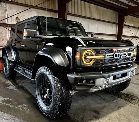 Ford Bronco Raptor Black Ford Bronco, Ford Bronco Raptor, Bronco Raptor, Utility Vehicles, Ford Bronco, Dream Cars, Jeep, Suv, Ford