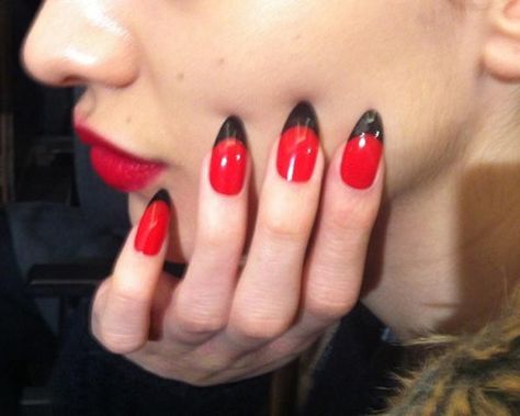 Red Stiletto Nails, Cotton Candy Nails, Black Stiletto Nails, Stiletto Nail Art, Nails Stiletto, Super Nails, Black French, Ideas Nails, Get Nails