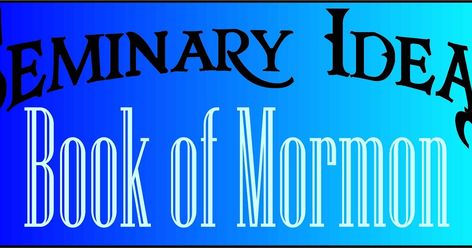 I teach early morning Seminary and this year I am teaching the Book of Mormon.  Sometimes I like to blog about the things that I have don... Lds Seminary Teaching Ideas, Book Of Mormon Trivia Questions, Doctrinal Mastery, Sunday School Object Lessons, Lds Seminary, Cheap Birthday Gifts, Reading Charts, Social Experiment, Object Lessons