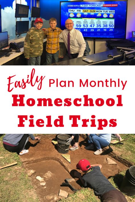 Monthly homeschool field trips can (and should) be a reality when you have a plan in place. Post includes field trip ideas and a free planning printable. Homeschool Group Activities, Field Trip Ideas, Homeschool Middle School, Homeschool Field Trips, School Field Trip, Homeschool Elementary, Virtual Field Trips, Homeschool Kids, Homeschool Schedule