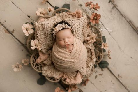 Newborn Photography Basket, Infant Photoshoot, Newborn Photoshoot Ideas, Newborn Baby Props, Winter Pastels, Born Photography, 1 Year Baby, Dorm Room Wall Decor, Infant Photography