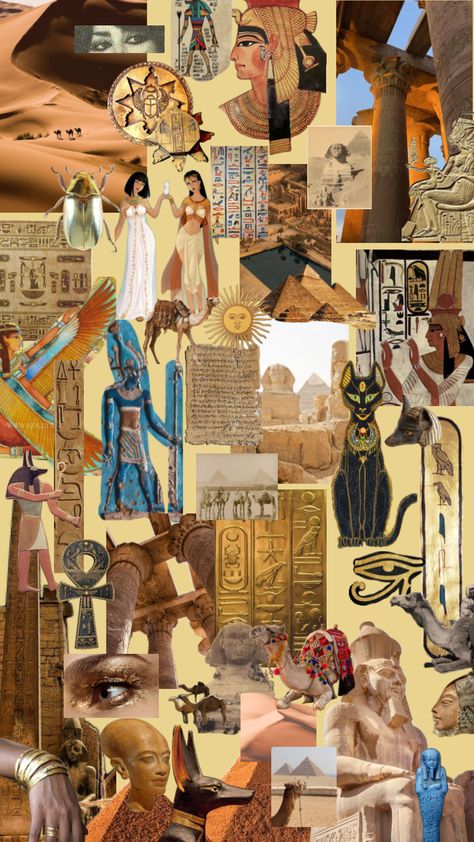 Egypt Poster Design, Ancient Egyptian Fashion, Egypt Wallpaper, Egypt Poster, 3d Geometric Shapes, Egypt Aesthetic, Egyptian Fashion, Backgrounds Girly, Ancient Egyptian Gods