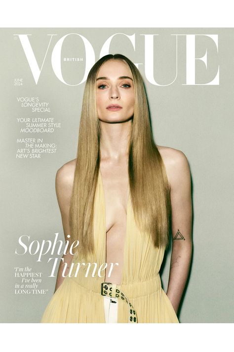 Sophie Turner Is British Vogue’s June 2024 Cover Star | British Vogue Sophie Turner Photoshoot, Vogue British, Vogue Living, Vogue Germany, Vogue Covers, Joe Jonas, Vogue Uk, Sophie Turner, Child Actors