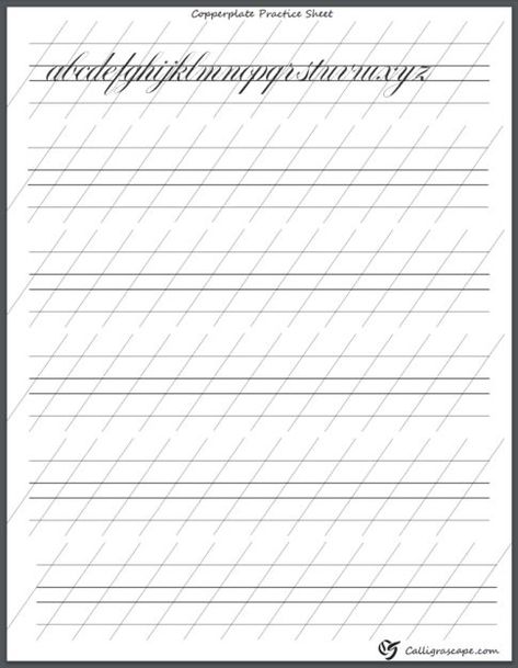 copperplate calligraphy Number Caligraphy, Calligraphy Worksheets Free, Calligraphy For Beginners Worksheets, Calligraphy Practice Sheets Free, Calligraphy Practice Sheets, Alphabet Practice Sheets, Modern Calligraphy Practice, Penmanship Practice, Brush Lettering Practice