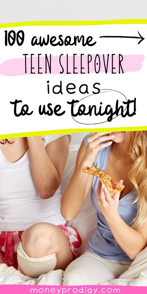 Sleepover ideas for teenagers friends - these activities, games, and DIY projects are SO awesome. They'll be perfect for my teenager and her friends! Such fun sleepover ideas we never would've thought of. Things to do at a sleepover for teens. Stuff to do for bored teens. #teenlife #sleepovers #boredteen Teen Sleepover Games, Sleepover Ideas For Teenagers, Teenager Activities, Sleepover Crafts, Teen Sleepover Ideas, Fun Sleepover Games, Birthday Sleepover Ideas, Teen Sleepover, Teen Friends