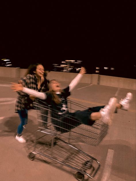 Shopping cart,college,friends,style,fall,parking garage Black Color Hairstyles, Color Hairstyles, What Can I Say, Day Off, Shopping Cart, Black Color