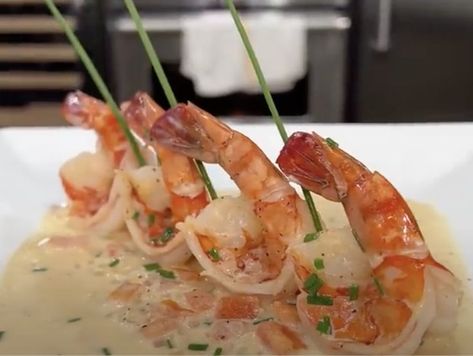 Shrimp Sambuca, Sambuca Shrimp, Hello There, Appetizer, Seafood, Chef, Meat, Restaurant, Drinks