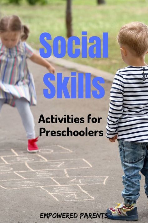 Social ability is as important as a child's intellectual or physical skills. Find out how to build your preschooler's social skills with these activities. Social Activities For Preschoolers, Social Development Activities, Social Interaction Activities, School Readiness Activities, Preschool Social Skills, Preschool Social Studies, Educational Activities For Preschoolers, Social Skills Lessons, Social Skills For Kids