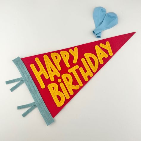 🎉 NOW AVAILABLE 🎉 What colors are you putting on yours?? If you need a mock up, head to our simulator on our website! Birthday Pennant, Adoption Announcements, Adoption Announcement, Pennant Flags, Kids Party Decorations, Birthday Celebrations, Baby Birthday, Kids Decor, Birthday Celebration