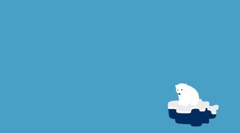 Polar Bear Ice Minimalism Ice Bear Desktop Wallpaper, Minimalism Wallpaper, 80's Vibes, Vector Wallpaper, Laptop Wallpapers, Ice Bear, Ice Bears, Powerpoint Themes, 80s Vibes