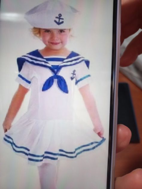 Sailor Fancy Dress, Toddler Fancy Dress, Navy Costume, Sailor Costume, Куклы American Girl, Girls Fancy Dress, Nautical Outfits, Fancy Dress Outfits, Sailor Dress