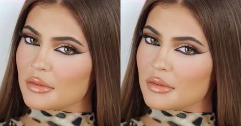 Kylie Kenner, Arabic Eyeliner, Arab Makeup, Middle Eastern Makeup, Jenner Makeup, Arabic Makeup, Kylie J, Kylie Jenner Makeup, Arab Culture