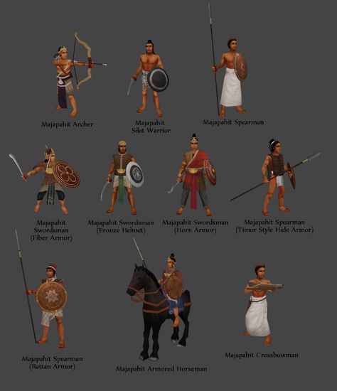 Majapahit soldiers. Tentara Majapahit. Indian Armor, Ancient History Timeline, Hero Fighter, Sejarah Asia, Indonesian Culture, 3d Karakter, Khmer Empire, Historical Armor, Asian History