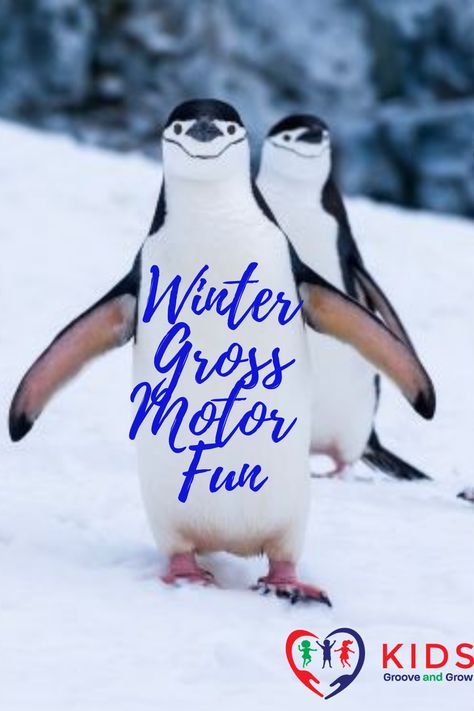 Snow Gross Motor Activities Preschool, Penguin Gross Motor Activities, Winter Animals Gross Motor Activities, Winter Gross Motor Activities Toddlers, Winter Gross Motor Activities Preschool, Winter Gross Motor Activities, Winter Outdoor Activities For Kids, Winter Gross Motor, Gross Motor Activities For Preschoolers