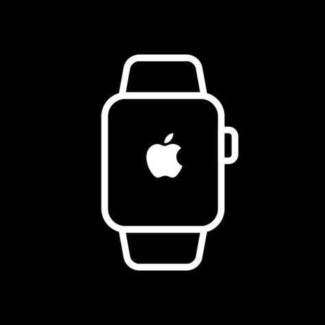 Apple Watch App Icon, Watch App Icon, Watch Icon, All Apps Icon, App Ikon, Instagram Black Theme, Logo Online Shop, Black App, App Pictures